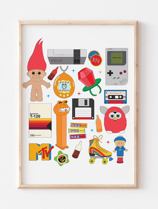 90s Art Print