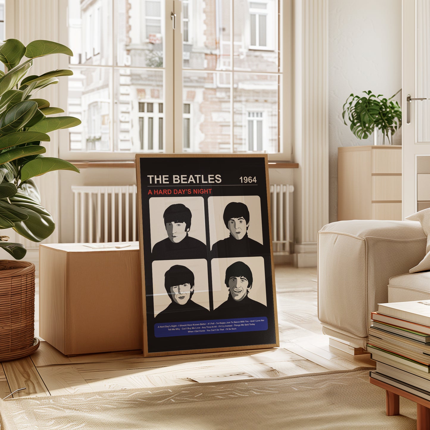 Beatles - A Hard Day's Night Art Print