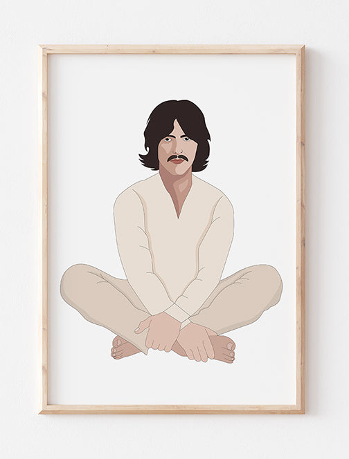 George Harrison Art Print