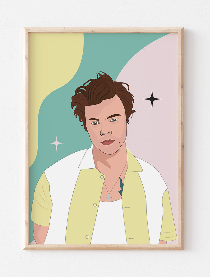 Harry Styles Art Print