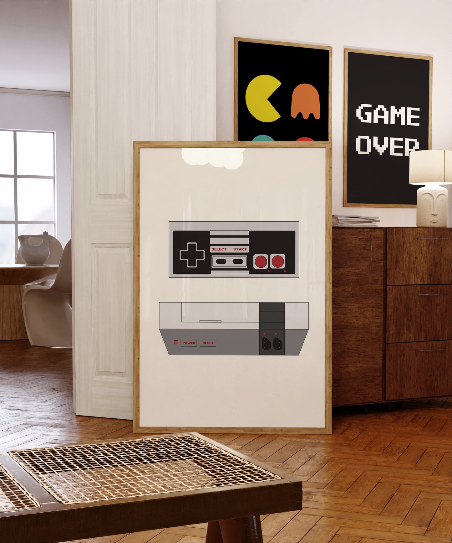 Game Console - NES Art Print