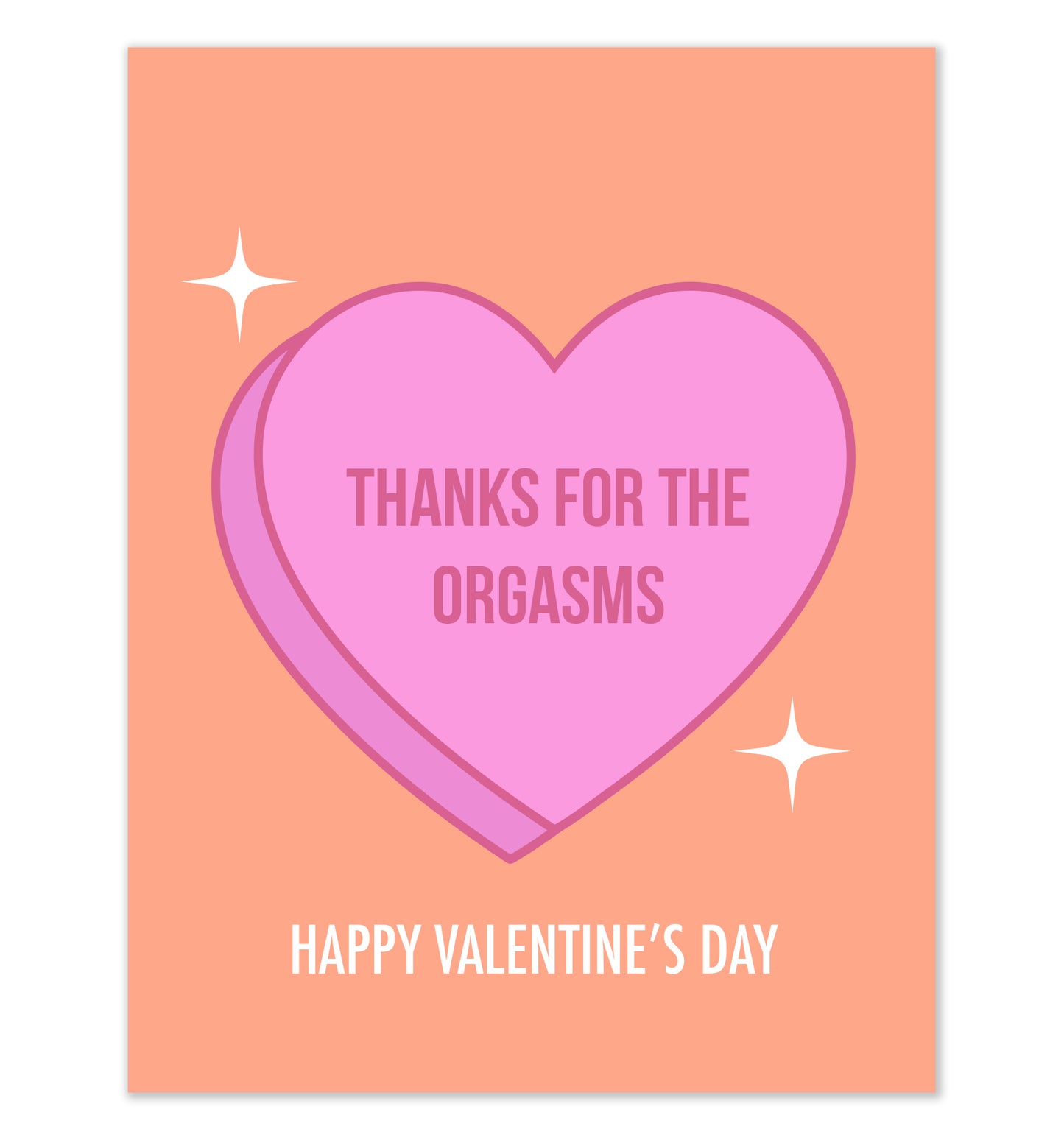 Thanks For The Orgasms Card