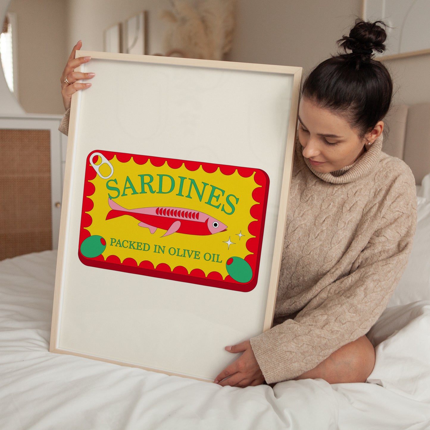 Sardines Art Print